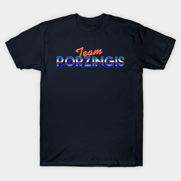 Team Porzingis T-Shirt by maersky